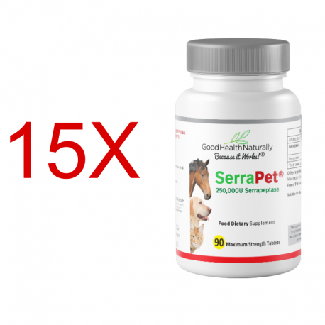 SerraPET® 250 - 90 tabs - Buy 12 Get 3 FREE Home
